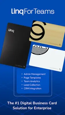 Linq - Digital Business Card android App screenshot 2